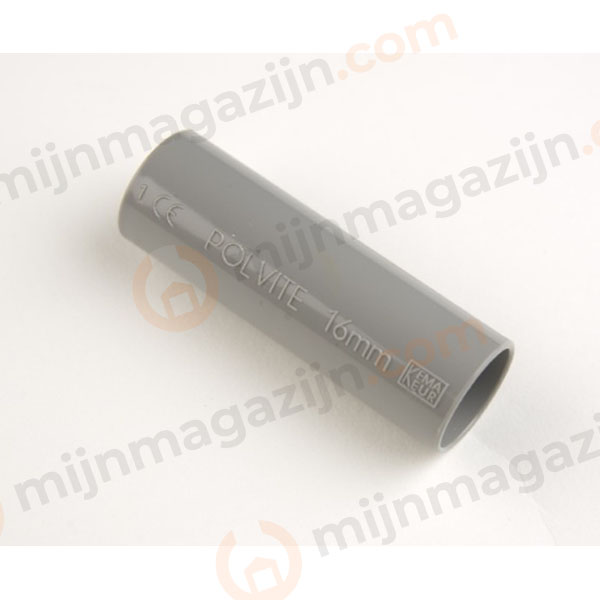 Polvite sok/mof 16mm 5/8 grijs