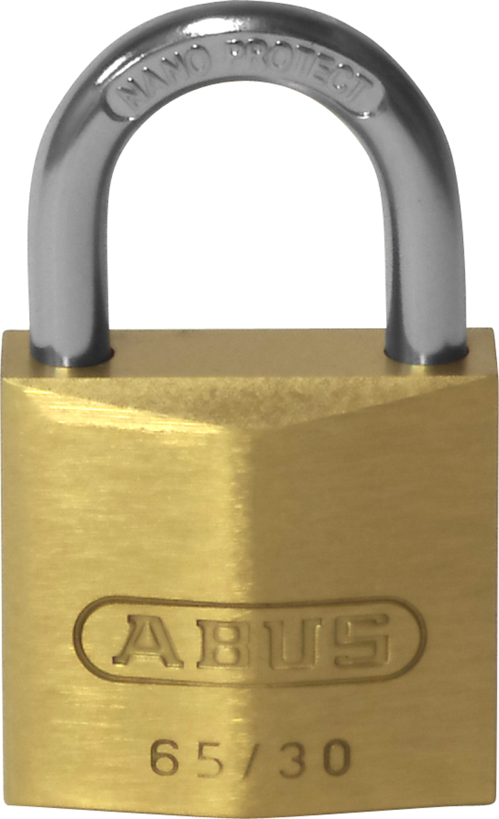 ABUS 65/30 cilinderhangslot beugel 5x17mm
