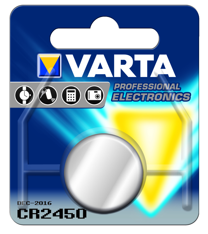 Varta knoopcel CR2450 3v