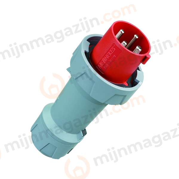 Mennekes CEE 4p. 63A 400V type 3308 contactstop