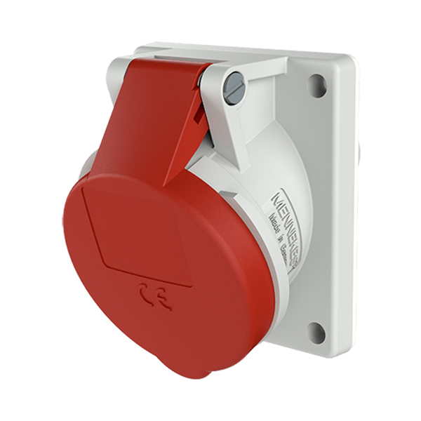 Mennekes CEE 5p. 16A 400V type 1473 inbouw wcd