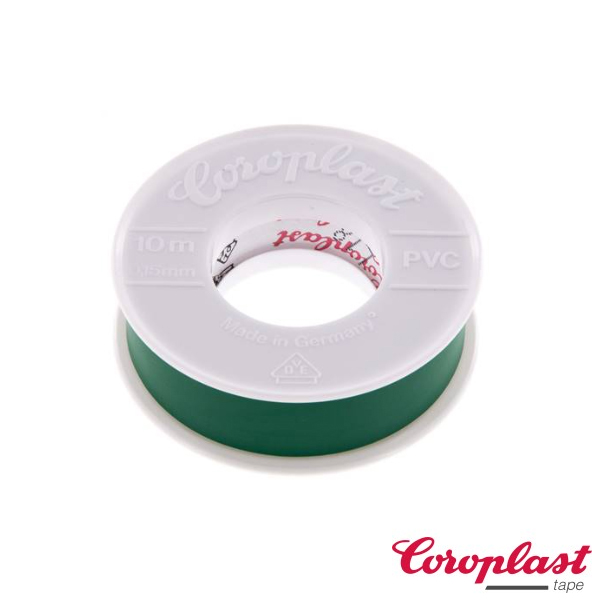 Coroplast isolatietape 15mm 10m Groen