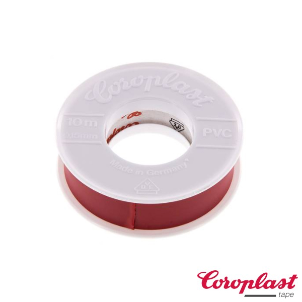 Coroplast isolatietape 15mm 10m  Rood