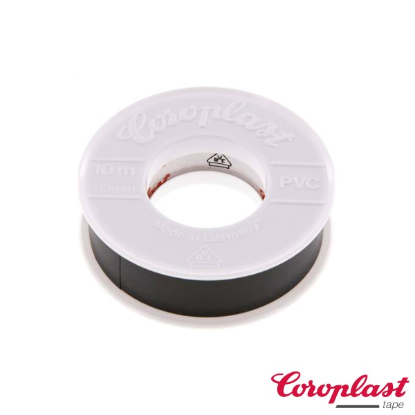 Coroplast isolatietape 15mm 10m  Zwart