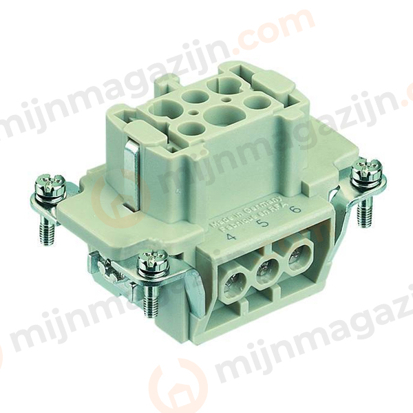 Harting B binnenwerk bus 6p 09330062701