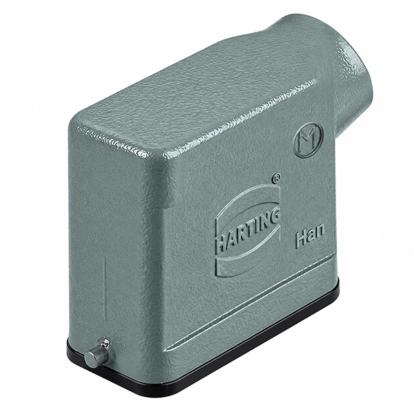 Harting HAN 10A stekkerhuis haaks 19200101540