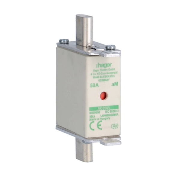 Mespatroon traag 50A NH000 GG 3 stuks