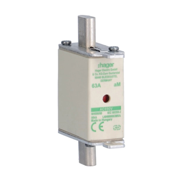 Mespatroon traag 63A NH000 GG 3 stuks