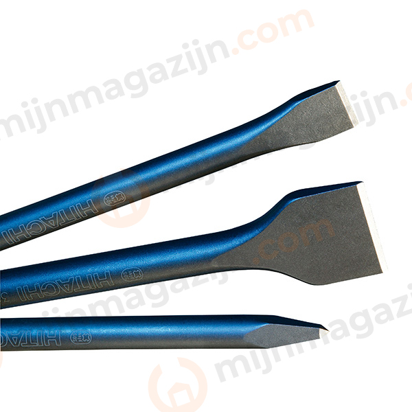 Beitelset SDS-PLUS 250mm punt,plat,breed