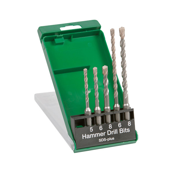 Borenset SDS-PLUS multipack 5/6/8 (5-delig)