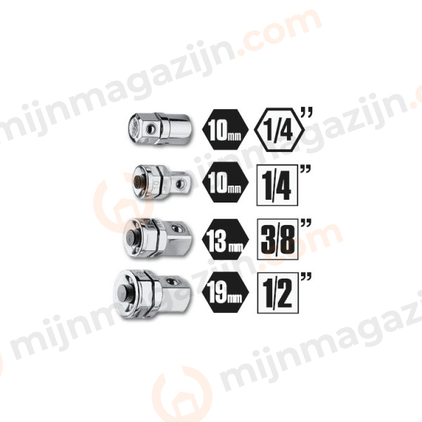 Beta 123/k4 4-delig set adaptor