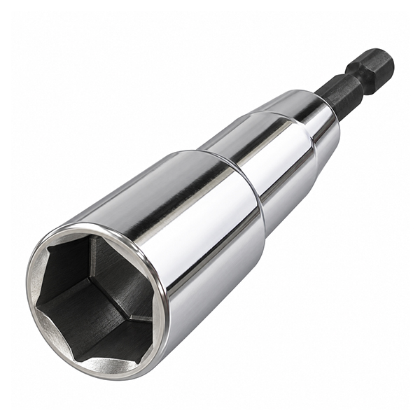 1/4 dopsleutel SW12mm 6-kant L=110mm Extra diep
