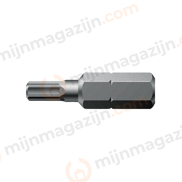 1/4 insertbit 5.0mm L=25mm Met gaatje in punt