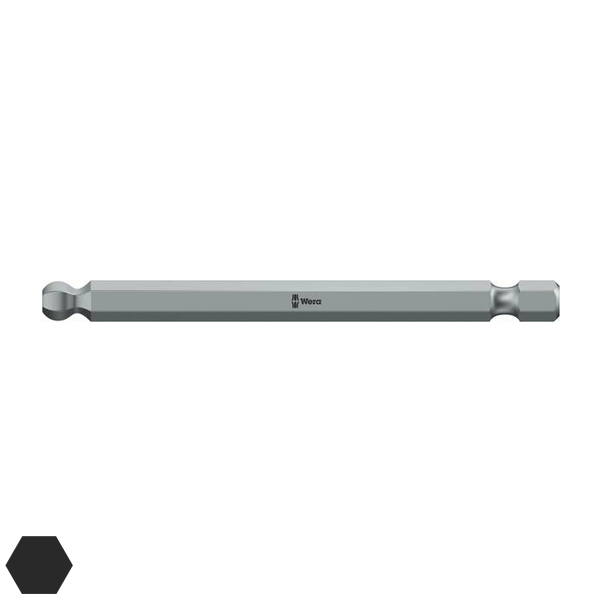 1/4 krachtbit inbus 4mm L=50mm