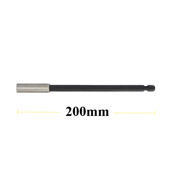 1/4 magneet bithouder 1/4 bits Met C-ring L=200mm