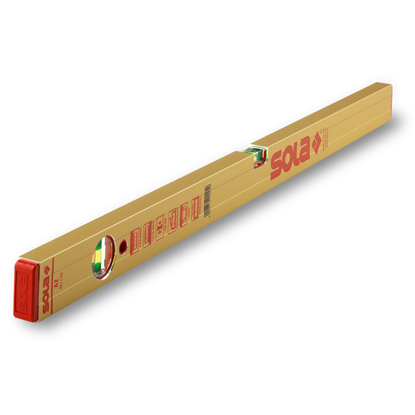 Alu Blokwaterpas AZM120 120cm 2 libellen 0,50mm/m