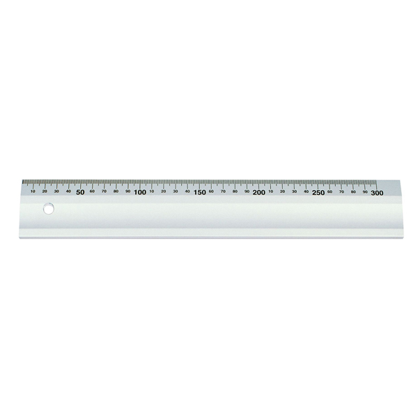 Aluminium lineaal 300mm 300x50x5mm