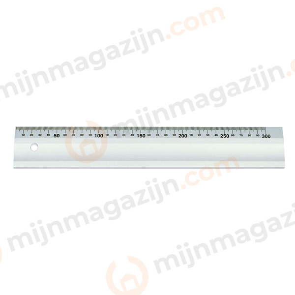 Aluminium lineaal 300mm 300x50x5mm