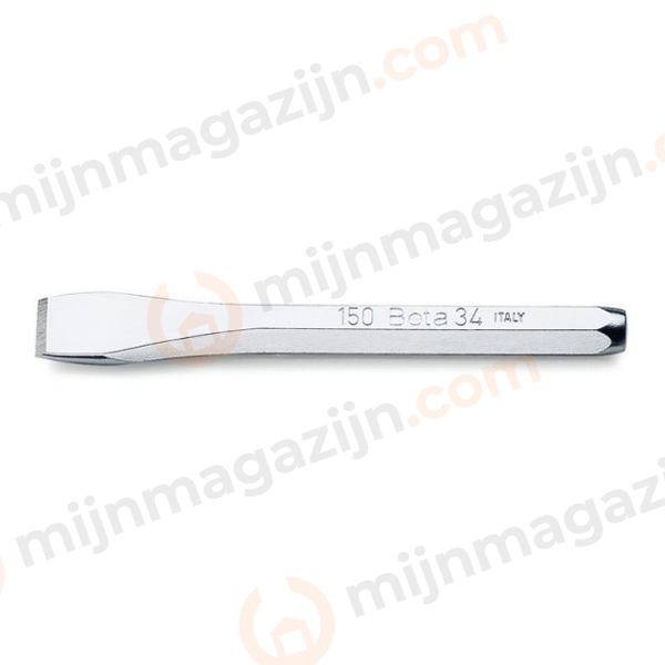 Koudbeitel 17x125mm vlak ovaal 14x9mm