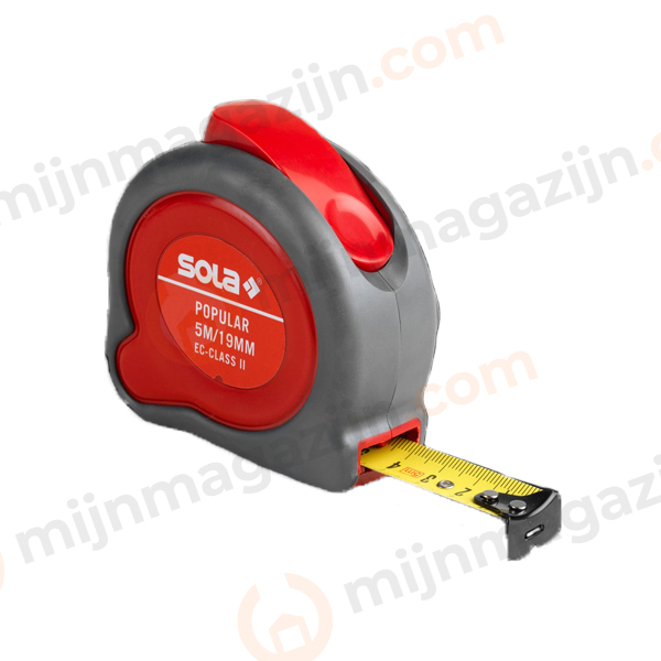 Rolbandmaat 3mtr Popular PP3 EG-Klasse 2 SB