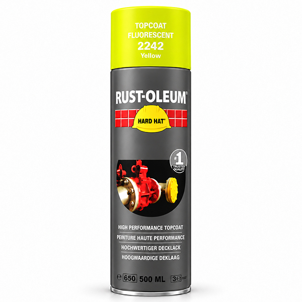 Spuitbus 2242 fluorecerend geel 500ml