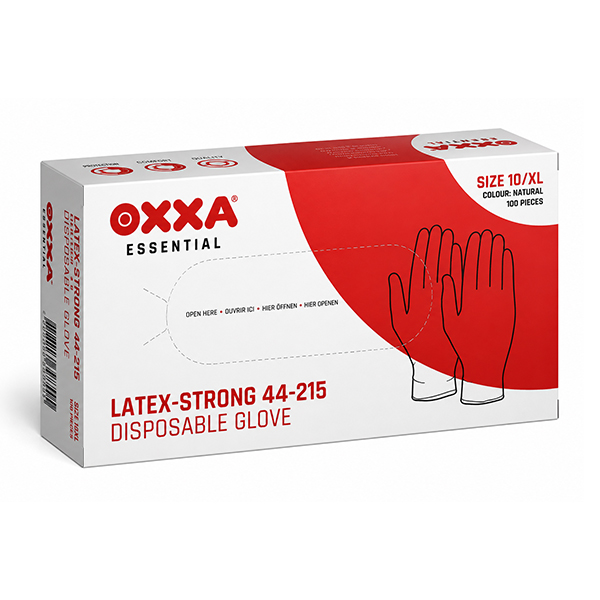 Oxxa Latex-Strong 44-215 Handschoen ongepoederd MT7