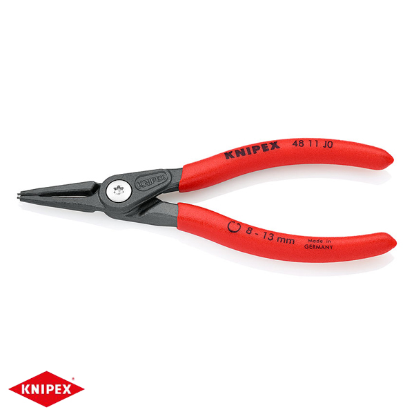 Knipex borgv. 48 11 J0 140mm huis-recht 8-13