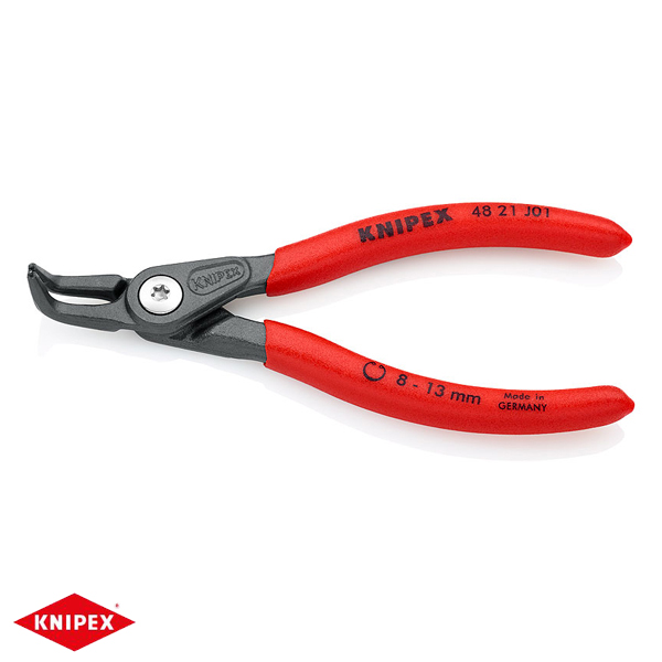 Knipex borgv. 48 21 J01 130mm huis-haaks 8-13
