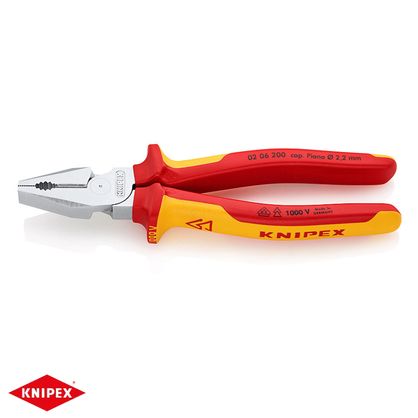 Knipex krachtkombinatie 180mm VDE 02 06 180