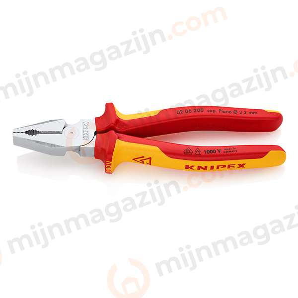 Knipex krachtkombinatie 200mm VDE 02 06 200mm
