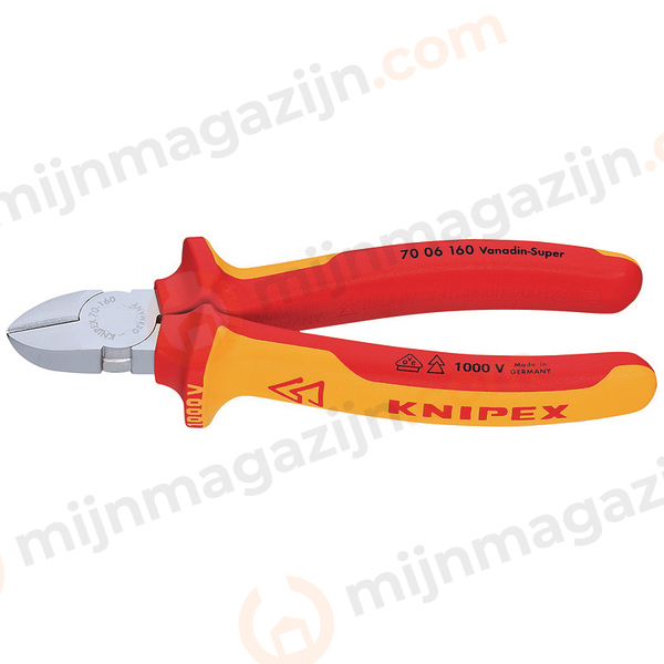 Knipex zijsnijtang 160mm VDE 70 06 160