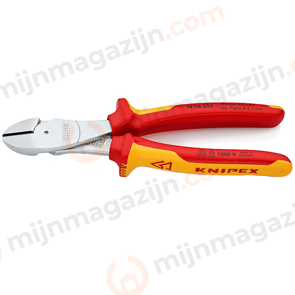 Knipex zijsnijtang 200mm VDE 74 06 200