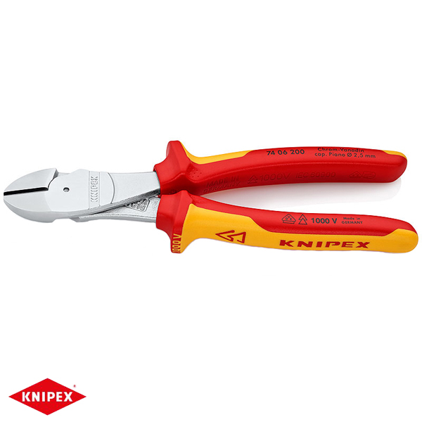Knipex zijsnijtang 200mm VDE 74 06 200