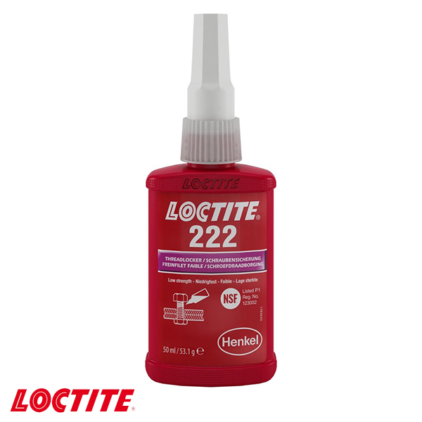 Loctite schrdrdborg laag-nsf  222-50 ML