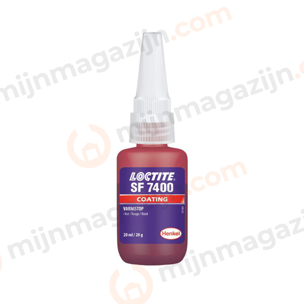 Loctite zegellak 7400 rood flesje 20ML