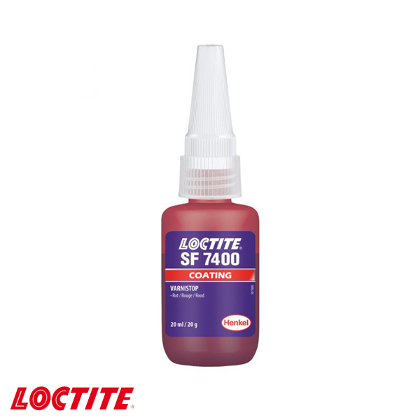 Loctite zegellak 7400 rood flesje 20ML