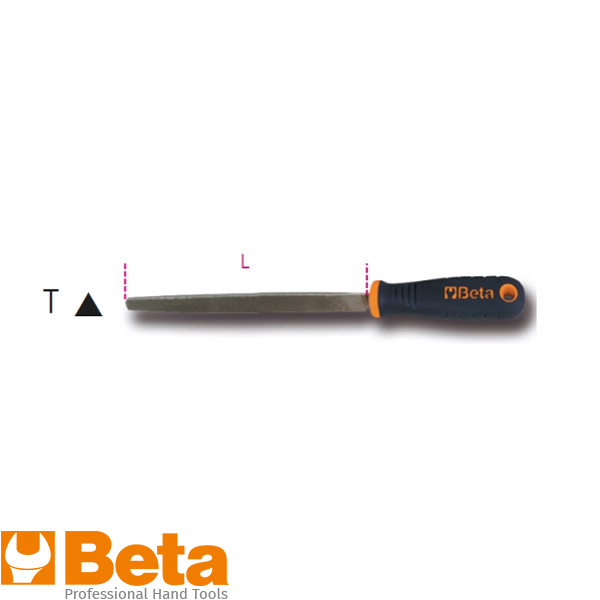 Beta 1719bmd8/t driehoek vijl basterd 200mm