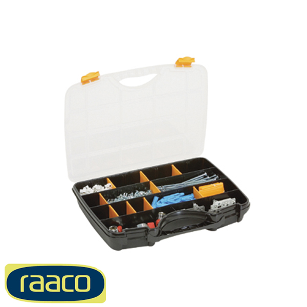 Raaco assortimentskoffer zw/gr A-47 26vaks