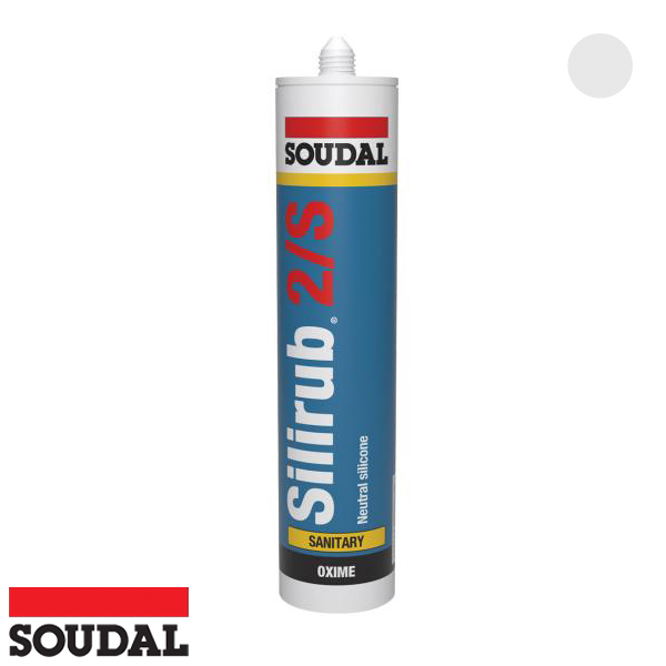 Soudal Silirub 2/S sanitair silicone transp. 310ML
