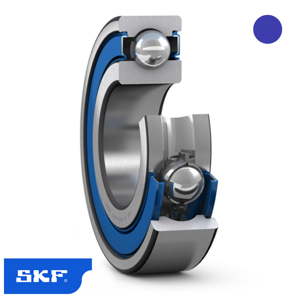 SKF Lager RVS W6001-2RS1 12x28x8