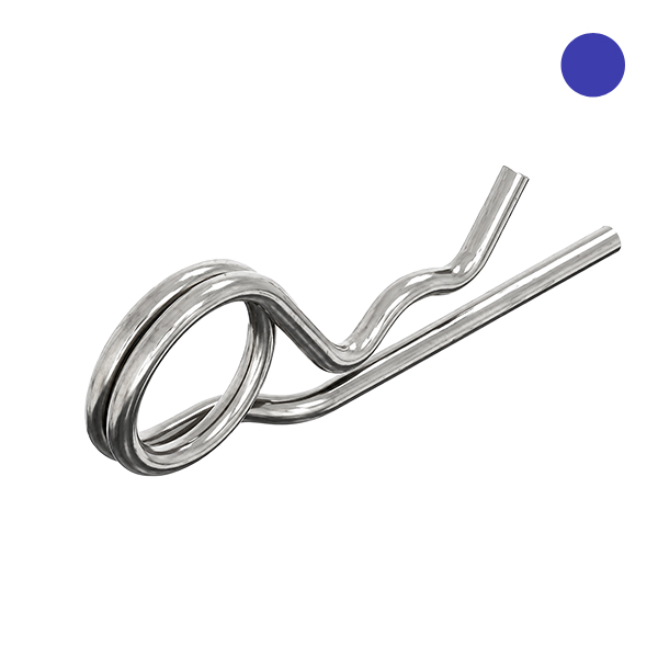 D11024 Borgclip dubbel 5mm(4.5) RVS A4
