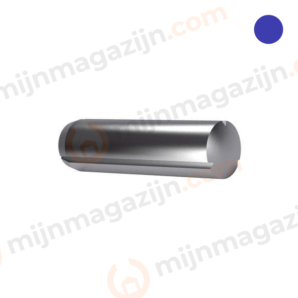 D1473 Kerfpen cilindrisch 2x10mm RVS A1