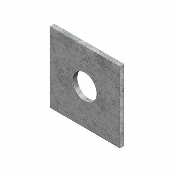 D436 4K-sluitplaat 8x30x3 THZ
