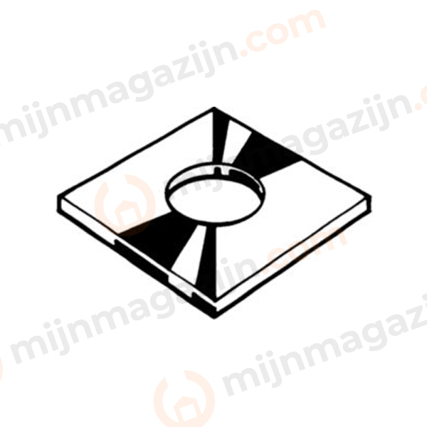 D436 4K-sluitplaat 24x80x6 THZ