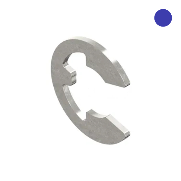 D6799 Asborgring groef 4mm RVS