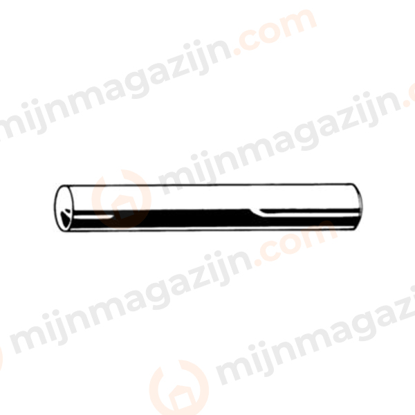 D6325 Cilindrische pen M6 8x20mm Staal gehard