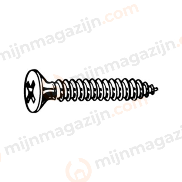 D7982 VK-Plaatschroef  PH 5.5X22 EVZ