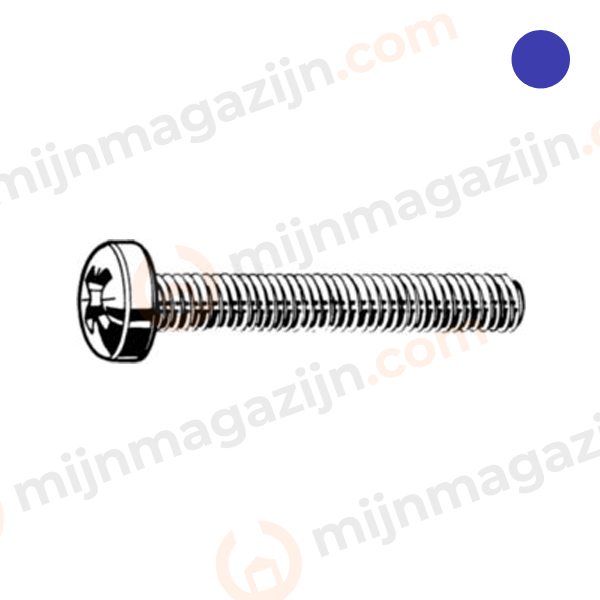 D7985H BCK-Schroef PH M4x12 RVS A4