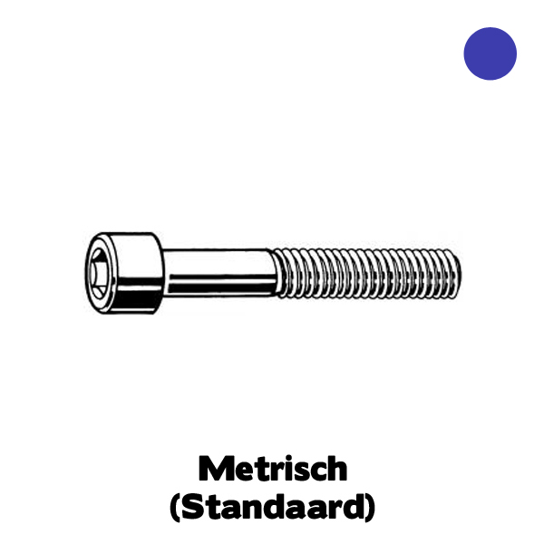 D912/I4762 Cilinderkop inbusbout M2.5×5 RVS A4