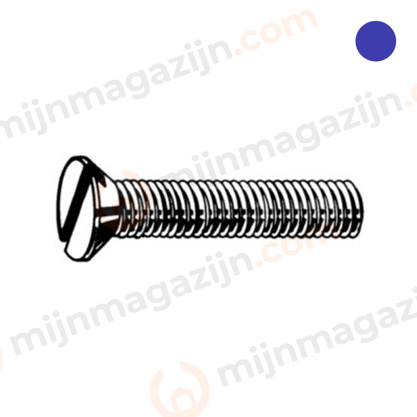 D963 VK-schroef M8x100 RVS A4